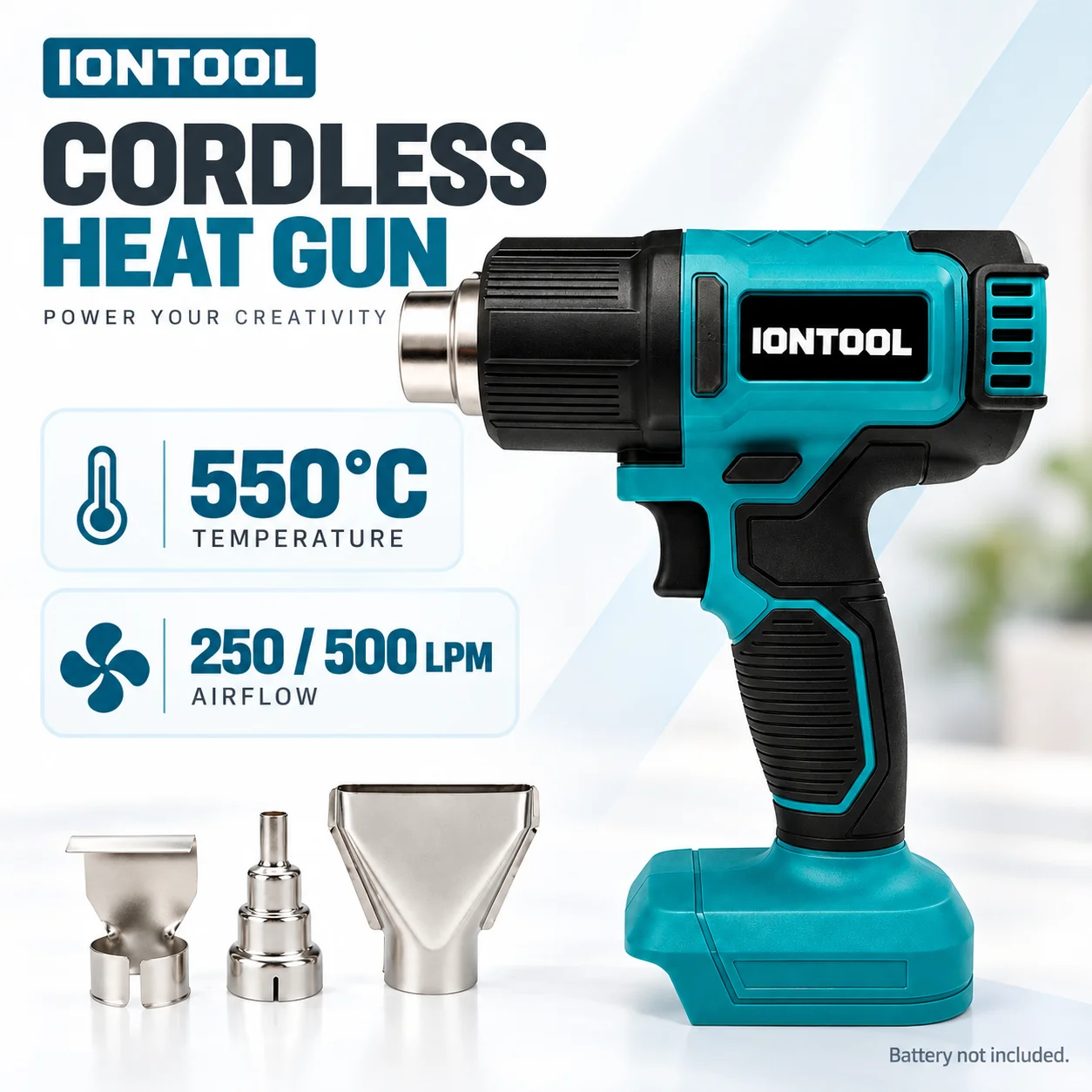 IONTOOL Durable Cordless Heat  - Cordless Heat Gun For Shrink Tubing recension och pris