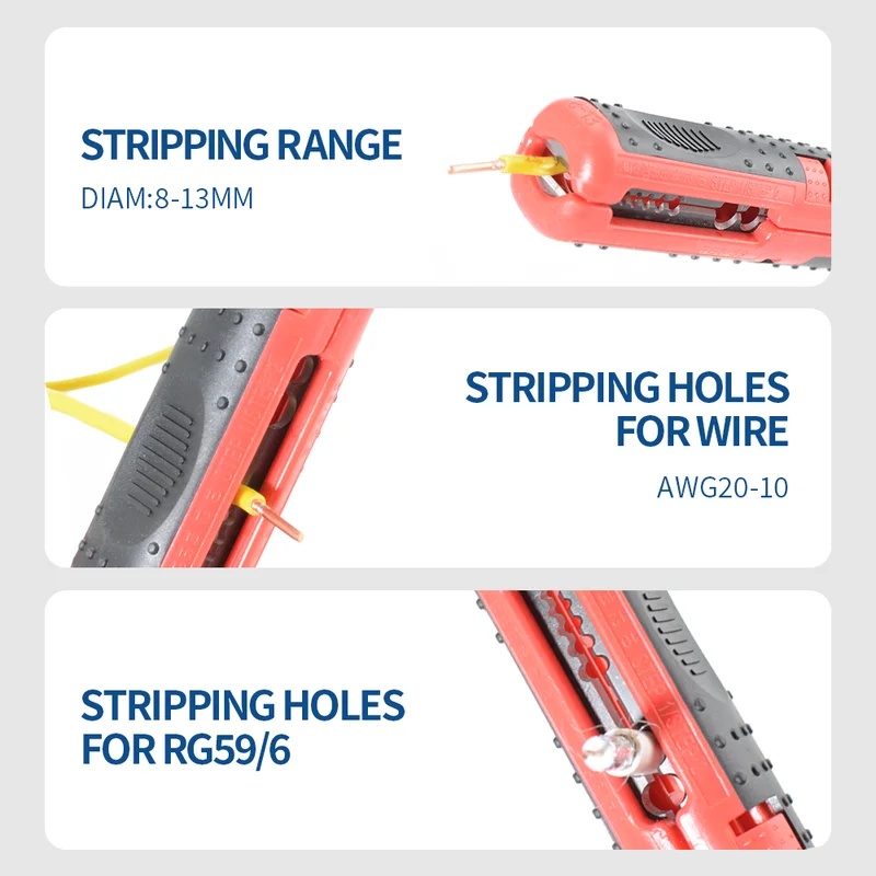 Multifunctional Wire Stripper  - Automatic Wire Stripper Cutter recension och pris